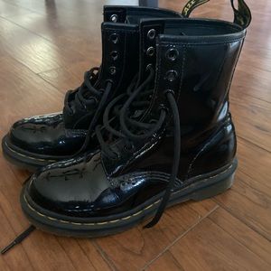 Dr Martens 1460 Patent Leather Boots